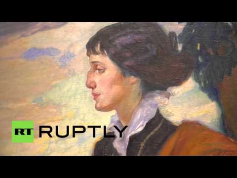 فتتاح معرض عصر تولستوي ودوستويفسكي