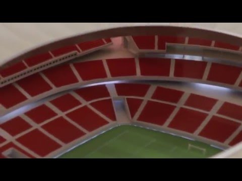 أتلتيكو مدريد يكشف عن ملعبه الجديد