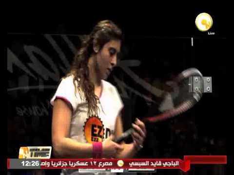 شاهد محمد الشوربجي يفوز باللقب على حساب مواطنه رامي عاشور في نهائي بطولة بريطانيا للإسكواش