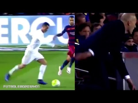 شاهد رد فعل زيدان عقب تصدي العارضة لهدف