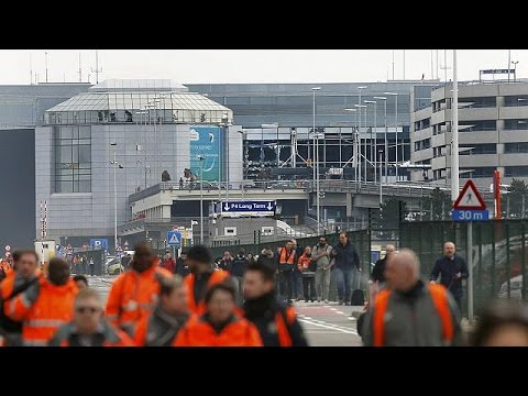 panic and chaos follows brussels airport blasts