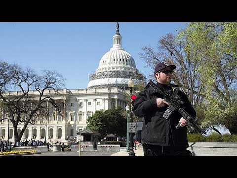 us capitol shooting suspected gunman and bystander injured