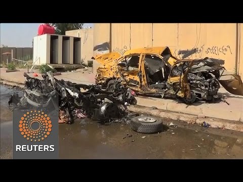 bombs in baghdad kill 14 including some shiite pilgrims