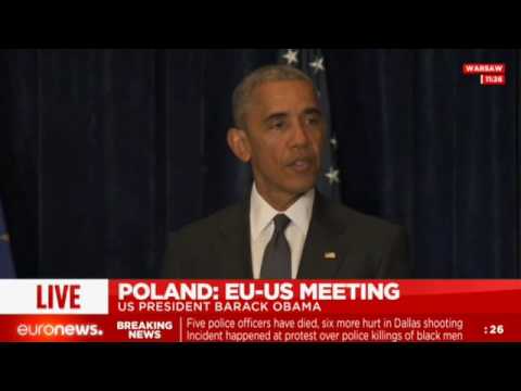 obama comments on the eudallas shootings
