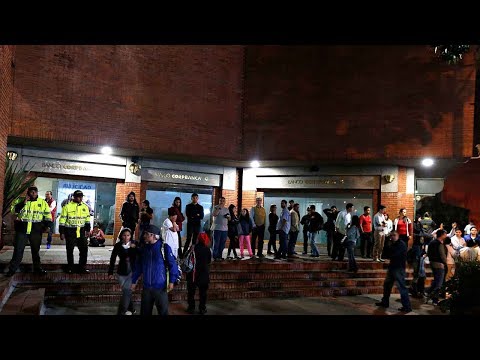bogota mayor calls explosion