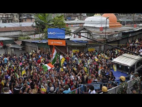 darjeeling rally for greater autonomy