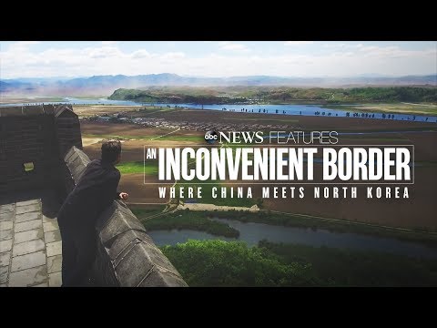 north koreachina border featured in an inconvenient border