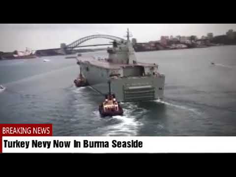 turkey nevy now in burma seaside