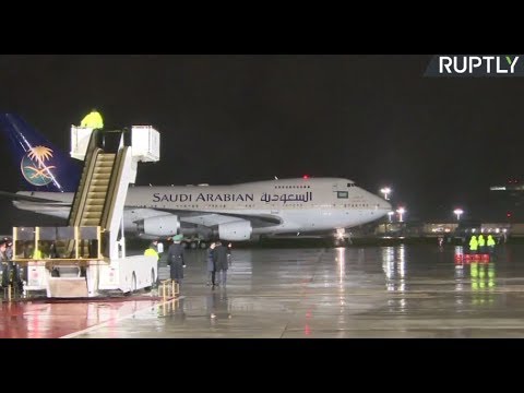 king arrives in moscow for historic state visit