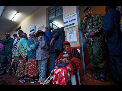 the latest kenyan cops protesters clash