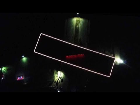 huge girder bridge rotates 100 degrees