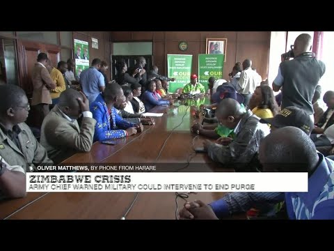 a clear rift between mugabe and the military