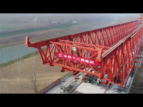 china’s first railway bridge using gluing technology