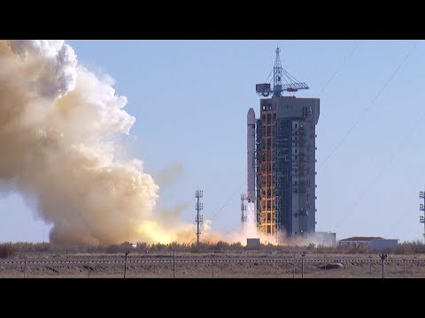 china launches land exploration satellite