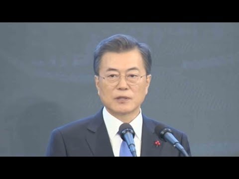 s korean president delivers speech a day after highlevel