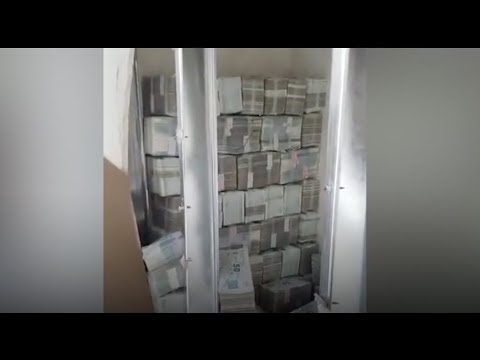 huge sums of cash found in a secondhand