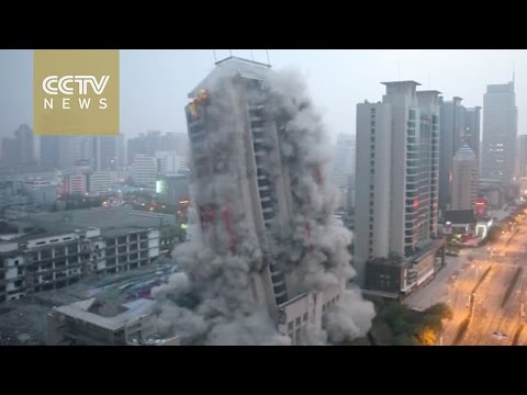 118 meter building detonated