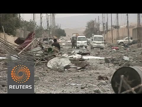 largely abandoned and in ruins after driving islamic state militants out