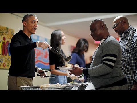 makes link between first thanksgiving and americas refugee origins