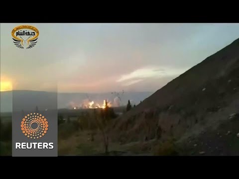 target hama and idlib province