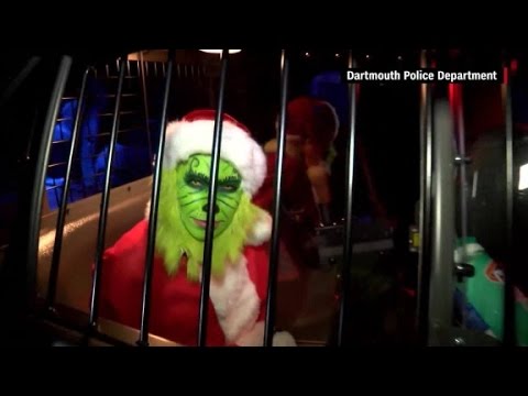 cops bust the grinch