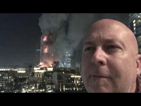 dubai fire started quickly