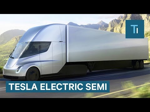 elon musk gives first look at teslas electric
