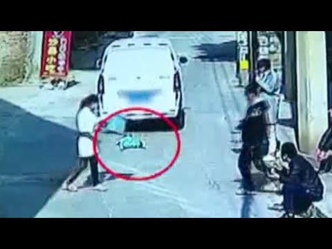 threeyearold boy survives after being run over by van