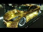 one million dollar goldengraved car dazzles
