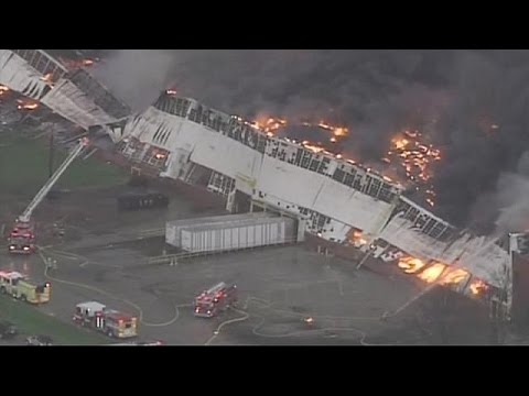 fire destroys general electric centre in kentucky