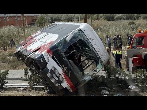7 italians and 2 germans among victims of spanish bus crash