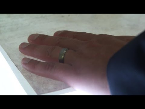 who put a handprint on the declaration of independence