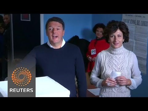 renzis future at stake as italy votes in referendum