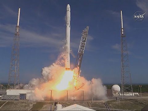spacex launches groceries to iss