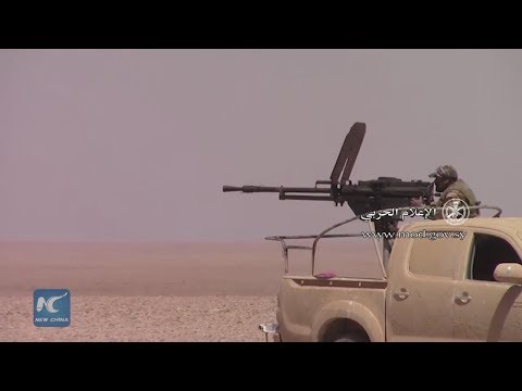 syrian army captures large area from is