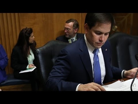 rubio embraces trumps