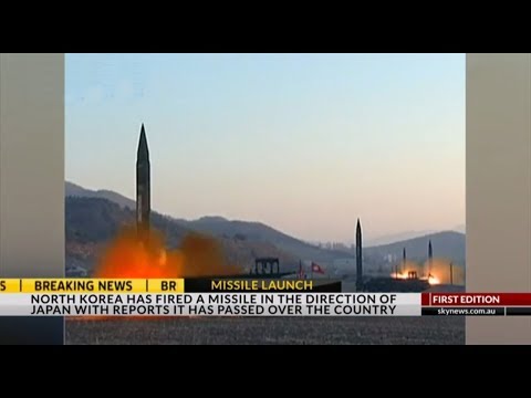 north korea launched missile that flew over japan