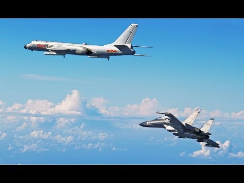 fighter jets intercept chinas bombers