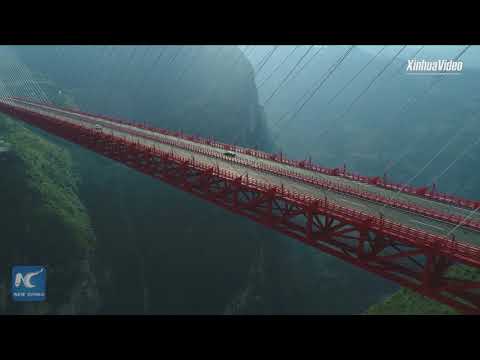 feel the thrill of driving on worlds highest bridge
