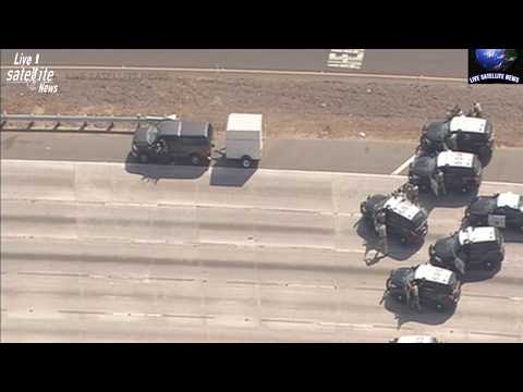 getaway suv driver gives up after hour long chase