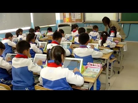 chinese cities introduces tablets in classroom