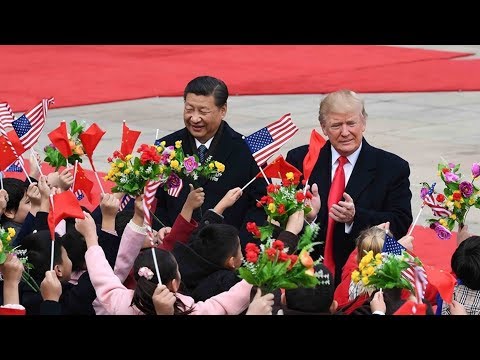 xi and trump hold talks on second day