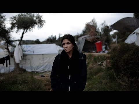desperate refugees enter western europe