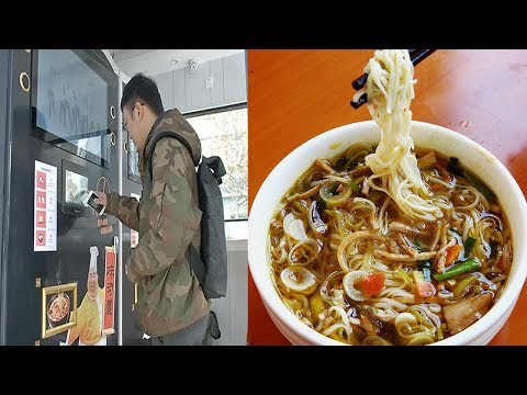 noodles vending machines a substitute for restaurants