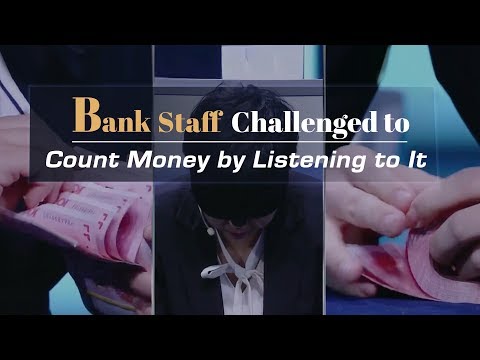 bank staff challenged to count money