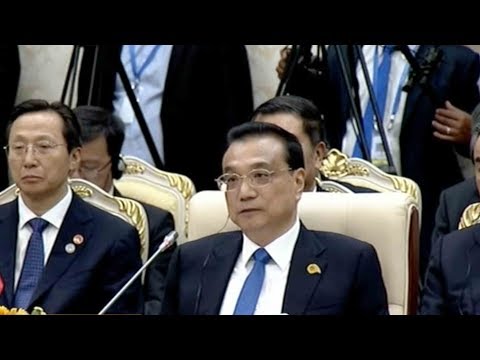 chinese premier arrives in cambodia for meeting