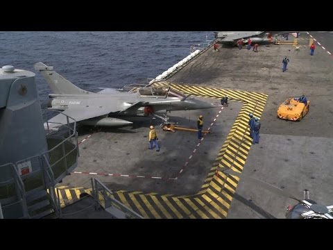 antidaesh operations for french aircraft carrier