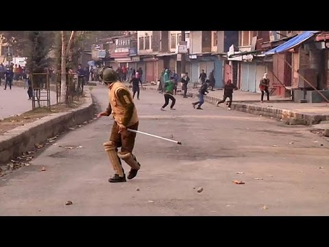 intense clashes between police and protesters