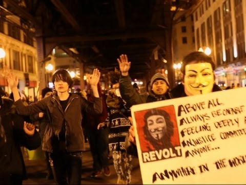 protests in chicago over police shooting