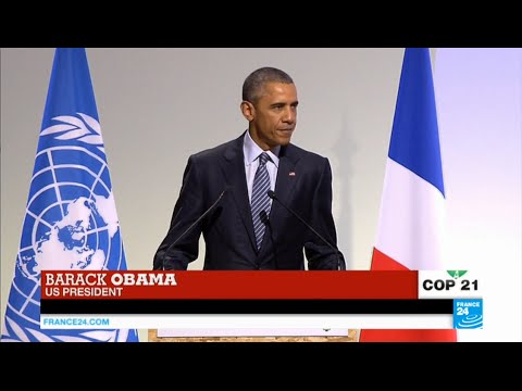 barack obama at paris climate conference